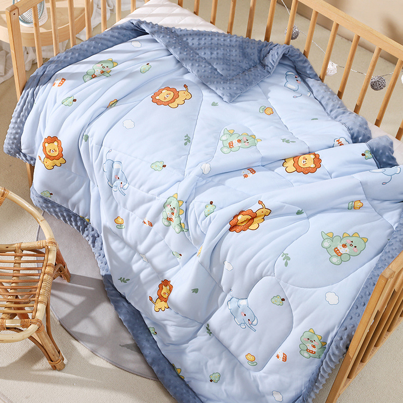 Bean Blanket – debela pleteni pamucna deka za bebe i djecu (3-8 godina), strojno pranje, jesen-zima