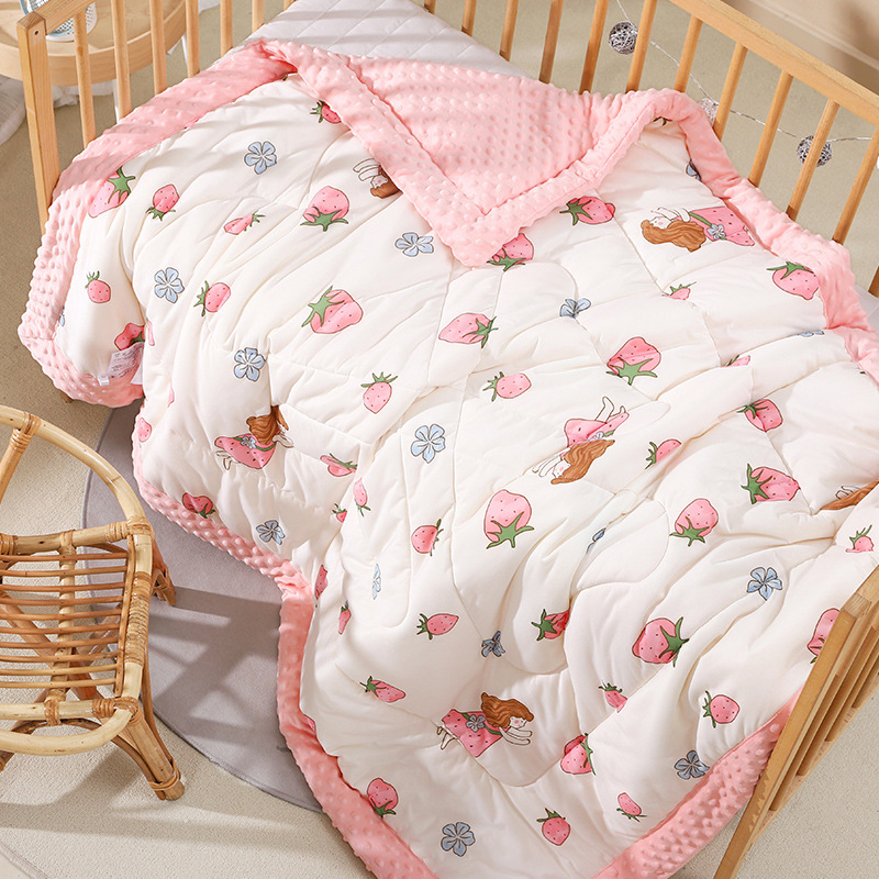 Bean Blanket – debela pleteni pamucna deka za bebe i djecu (3-8 godina), strojno pranje, jesen-zima