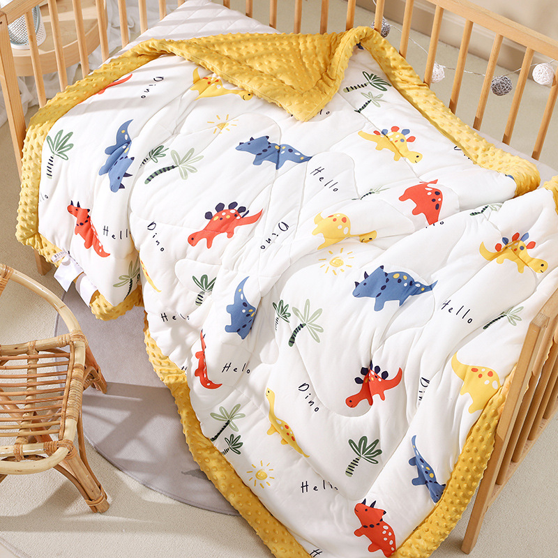 Bean Blanket – debela pleteni pamucna deka za bebe i djecu (3-8 godina), strojno pranje, jesen-zima