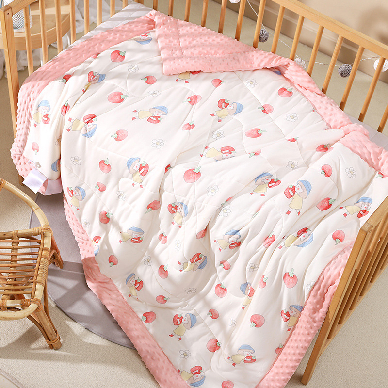 Bean Blanket – debela pleteni pamucna deka za bebe i djecu (3-8 godina), strojno pranje, jesen-zima