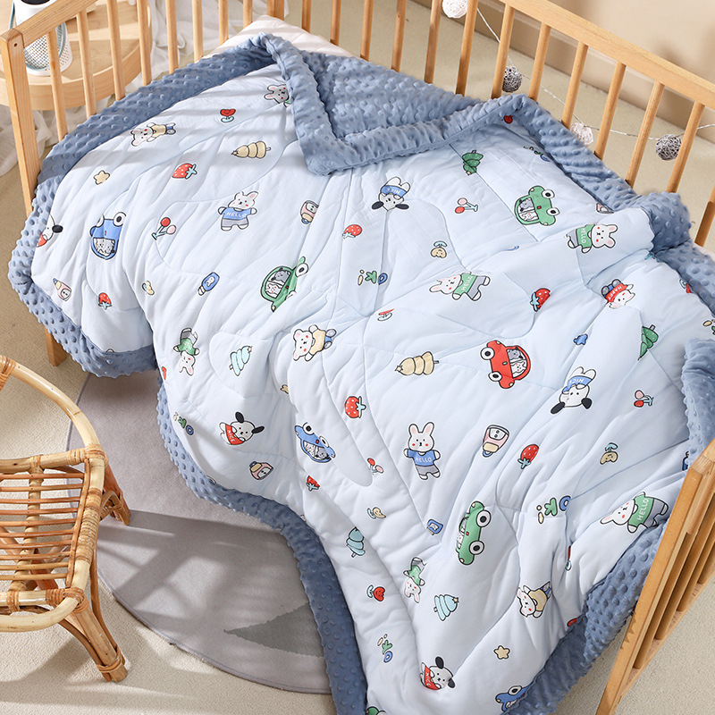 Bean Blanket – debela pleteni pamucna deka za bebe i djecu (3-8 godina), strojno pranje, jesen-zima