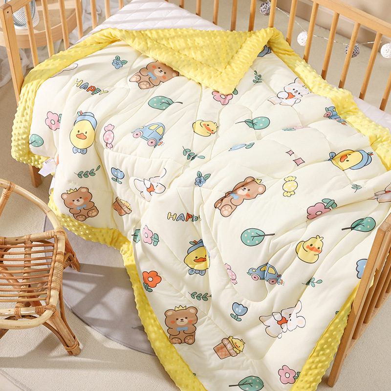 Bean Blanket – debela pleteni pamucna deka za bebe i djecu (3-8 godina), strojno pranje, jesen-zima