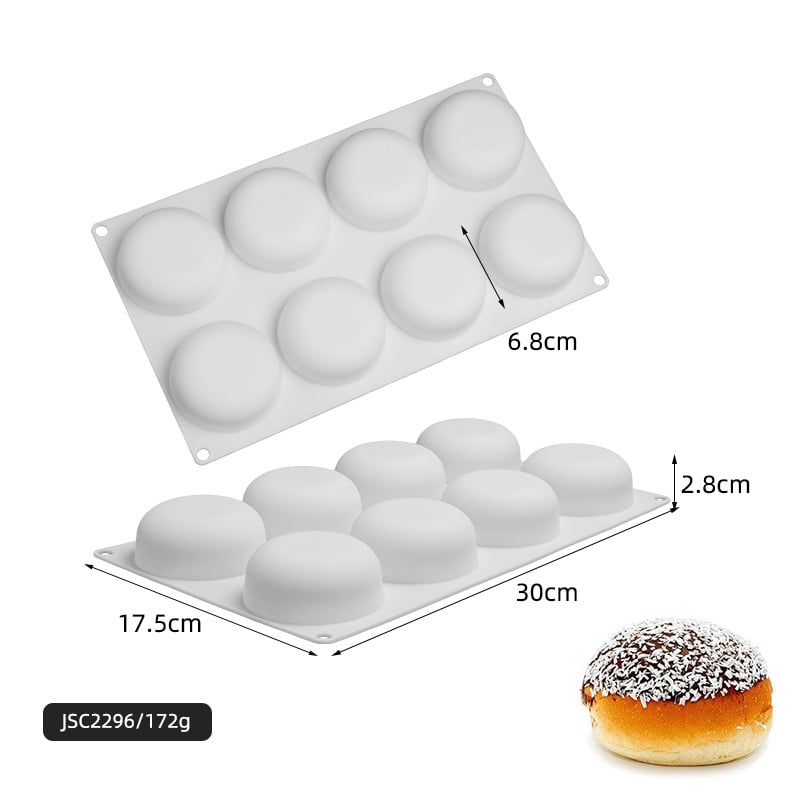 Silikónová forma na mousse tortu – obdĺžnikový tvar, na pečenie, prispôsobiteľná OEM/ODM