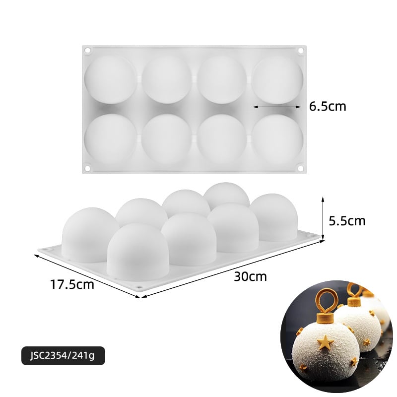 Silikónová forma na mousse tortu – obdĺžnikový tvar, na pečenie, prispôsobiteľná OEM/ODM