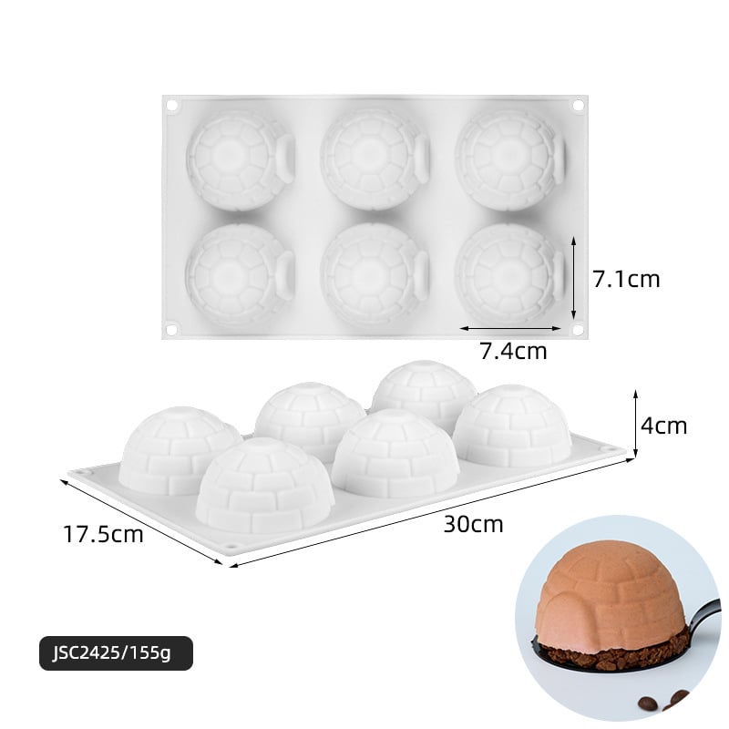 Silikónová forma na mousse tortu – obdĺžnikový tvar, na pečenie, prispôsobiteľná OEM/ODM