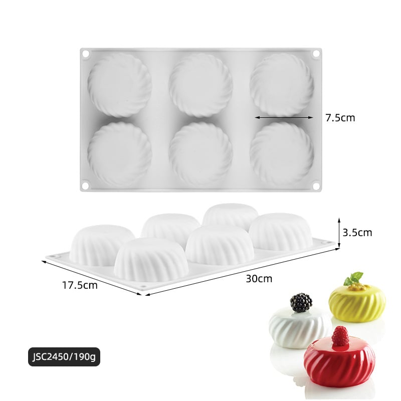 Silikónová forma na mousse tortu – obdĺžnikový tvar, na pečenie, prispôsobiteľná OEM/ODM