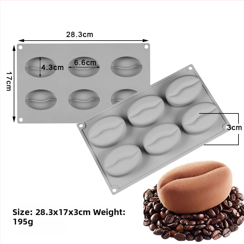 Silikónová forma na mousse tortu – obdĺžnikový tvar, na pečenie, prispôsobiteľná OEM/ODM