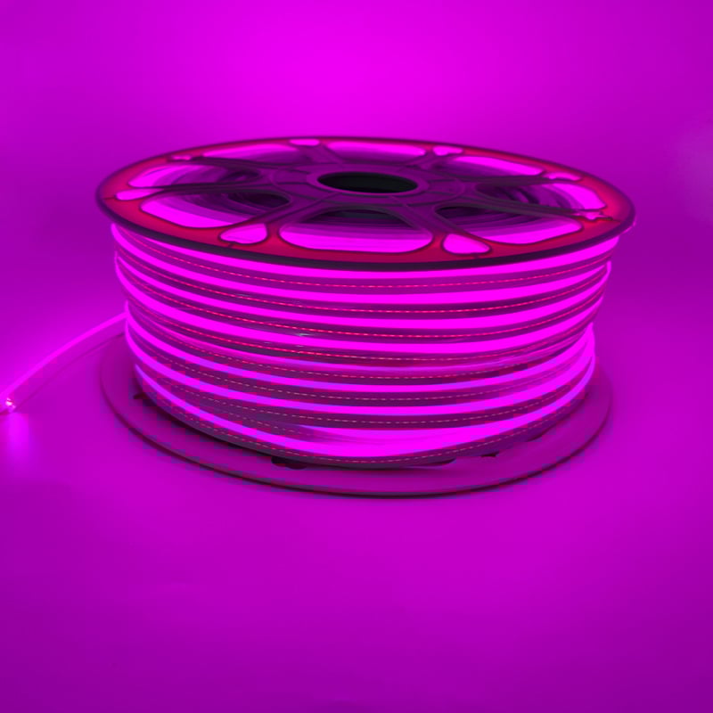 Jednobojni fleksibilni LED trak, model Flexible 612, ulaz 24V, LED čipovi 2835, 120 LED-ova, kut snopa 120°