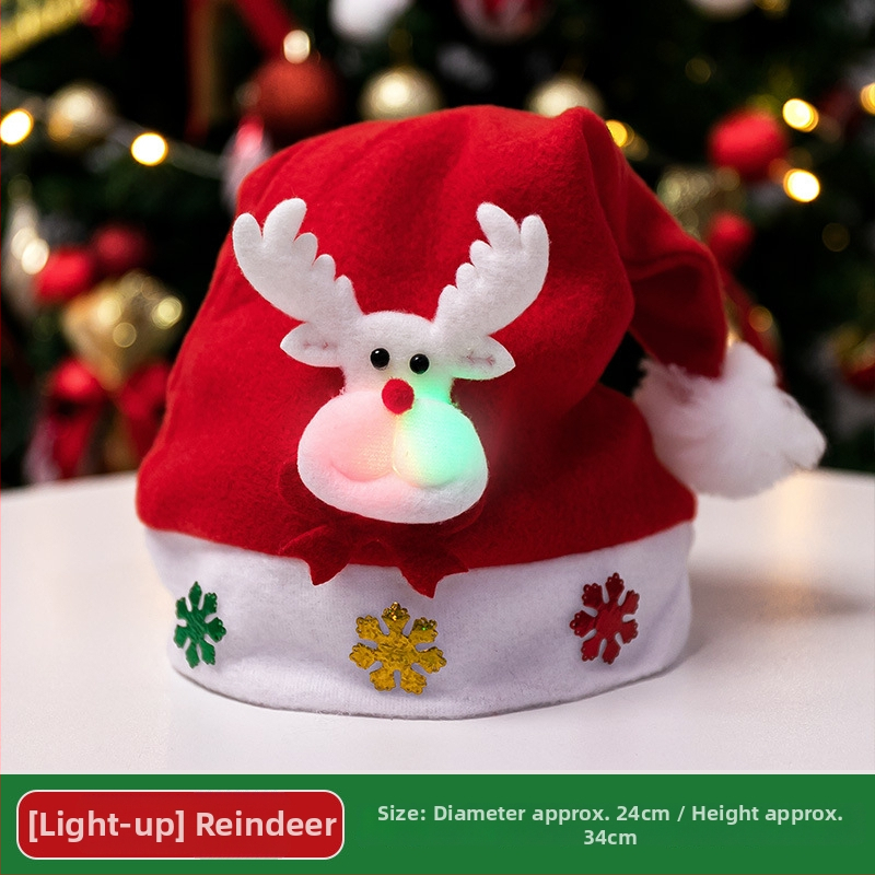 Vianočná zamatová čiapka Yue Xiaoyi – ZHSD-SDM01