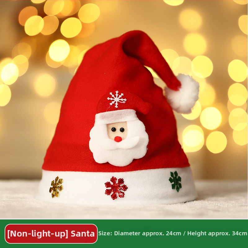 Vianočná zamatová čiapka Yue Xiaoyi – ZHSD-SDM01