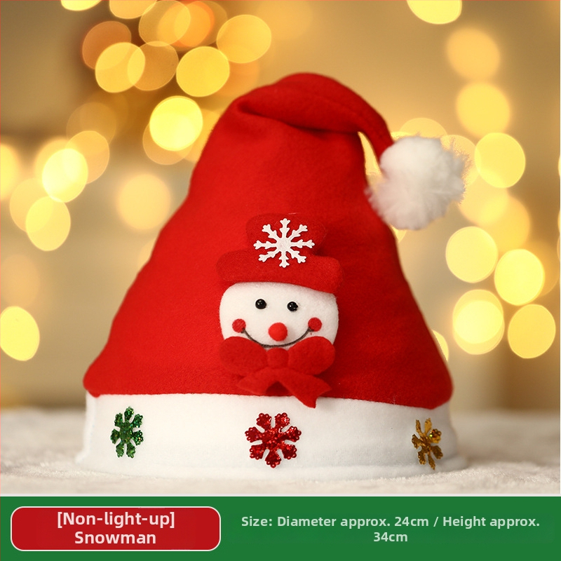 Vianočná zamatová čiapka Yue Xiaoyi – ZHSD-SDM01