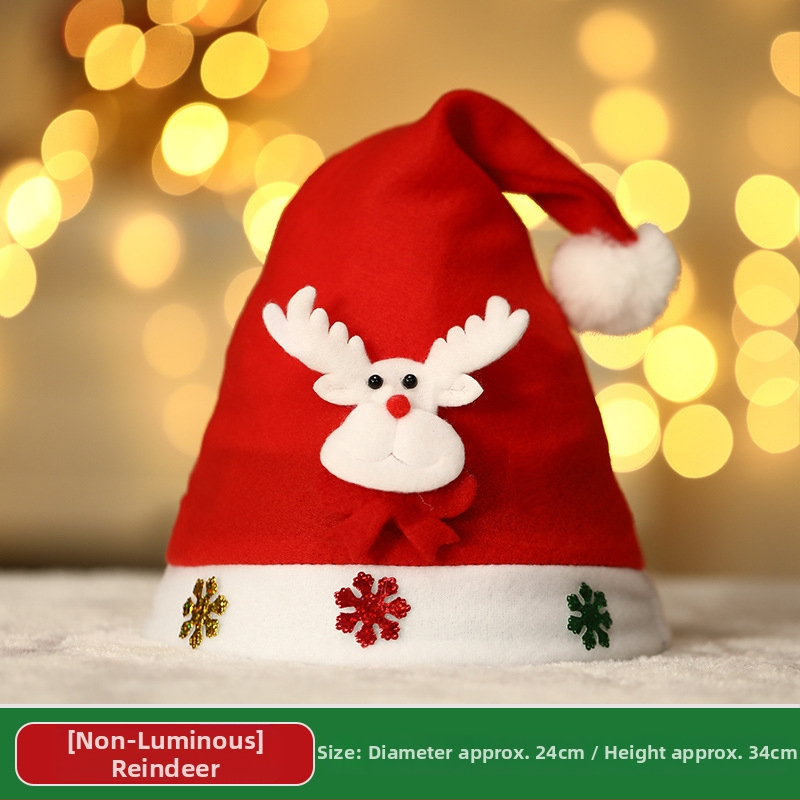 Vianočná zamatová čiapka Yue Xiaoyi – ZHSD-SDM01