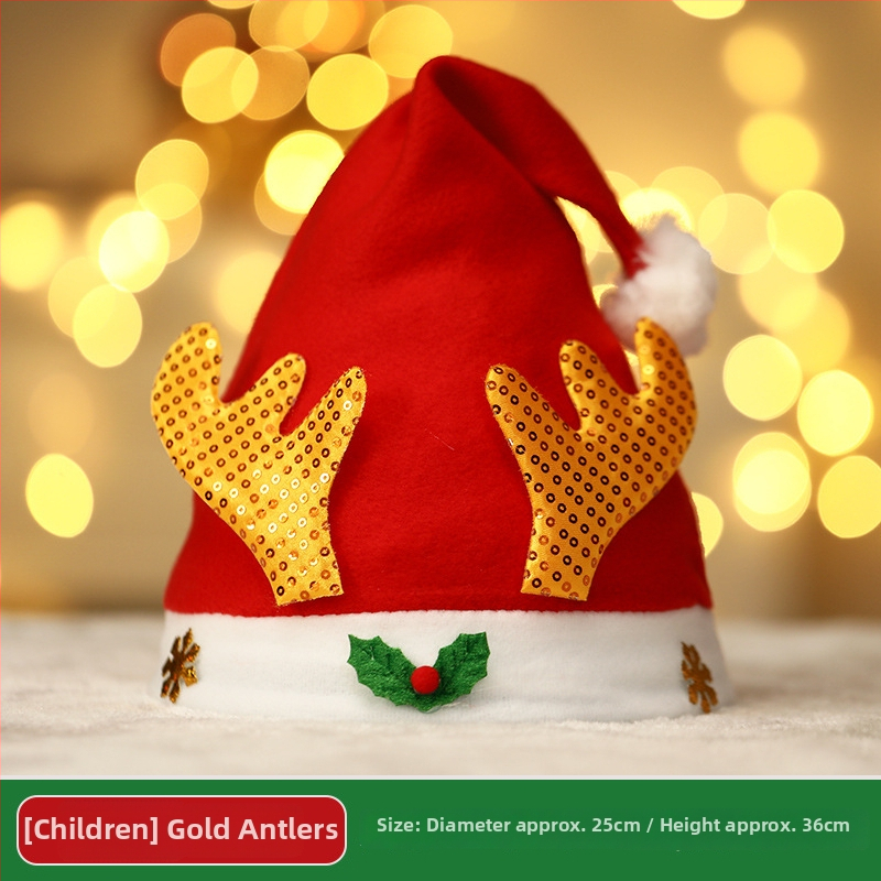 Vianočná zamatová čiapka Yue Xiaoyi – ZHSD-SDM01