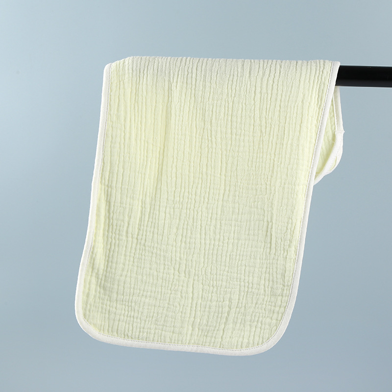 Detská 4-vrstvová gáza bavlnená tvárová utierka, mäkká, proti znečisteniu, jednobarevný vzor