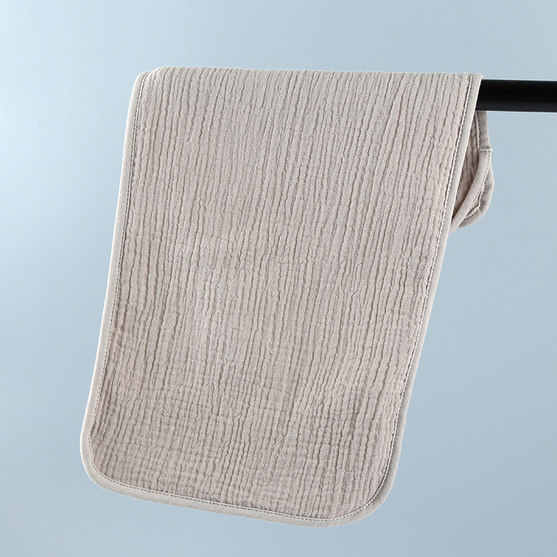 Detská 4-vrstvová gáza bavlnená tvárová utierka, mäkká, proti znečisteniu, jednobarevný vzor