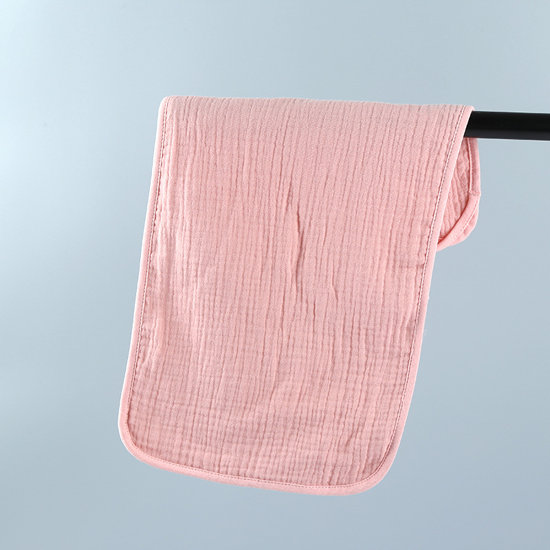 Detská 4-vrstvová gáza bavlnená tvárová utierka, mäkká, proti znečisteniu, jednobarevný vzor