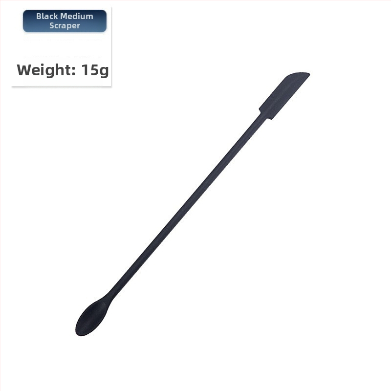 Mini silikónový set špachtiel na pečenie s ostrými špičkami, obsahuje špachtľu na fľašu a lyžičku na džem, 3 kusy — silikón, Kenna, 2018