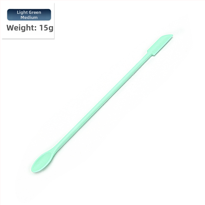 Mini silikónový set špachtiel na pečenie s ostrými špičkami, obsahuje špachtľu na fľašu a lyžičku na džem, 3 kusy — silikón, Kenna, 2018