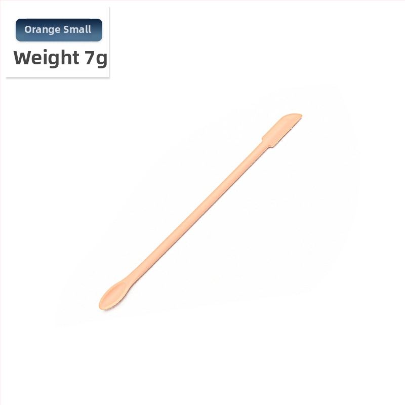 Mini silikónový set špachtiel na pečenie s ostrými špičkami, obsahuje špachtľu na fľašu a lyžičku na džem, 3 kusy — silikón, Kenna, 2018