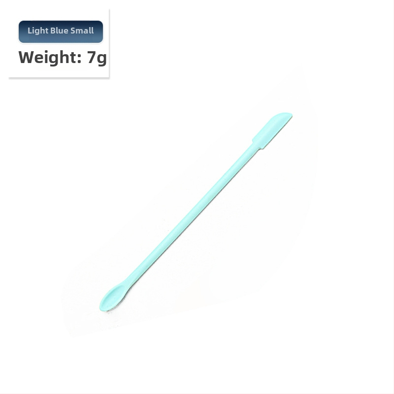 Mini silikónový set špachtiel na pečenie s ostrými špičkami, obsahuje špachtľu na fľašu a lyžičku na džem, 3 kusy — silikón, Kenna, 2018