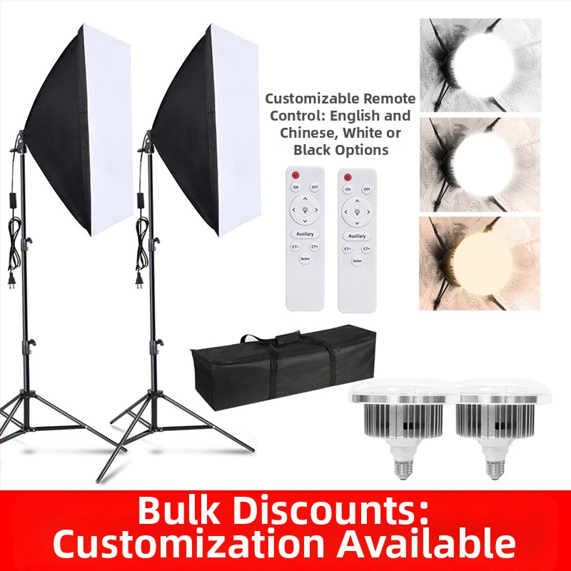 Profesionalus LED grybų lemputė fotografavimui su nuotolinio valdymo – ryškumas reguliuojamas, spalvų temperatūra reguliuojama, tinka tiesioginėms transliacijoms ir fotografavimui