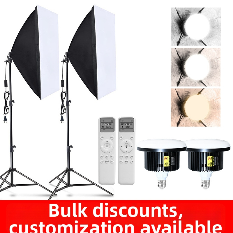 Profesionalus LED grybų lemputė fotografavimui su nuotolinio valdymo – ryškumas reguliuojamas, spalvų temperatūra reguliuojama, tinka tiesioginėms transliacijoms ir fotografavimui