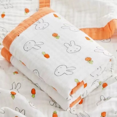 Ručnik za bebe za kupanje – ultra mekan, 100% pamuk gazirani ručnik, ručnik za kupanje, ćebe, navlaka od pamuka, Klasa A