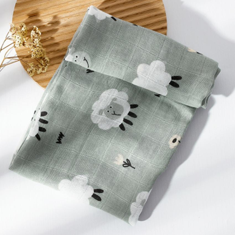 Zabalovacia osuška z bambusového vlákna pre novorodencov – ročné obdobia: jar, leto, jeseň; vzory: zvieratá, jednofarebná, kreslené postavičky, písmená