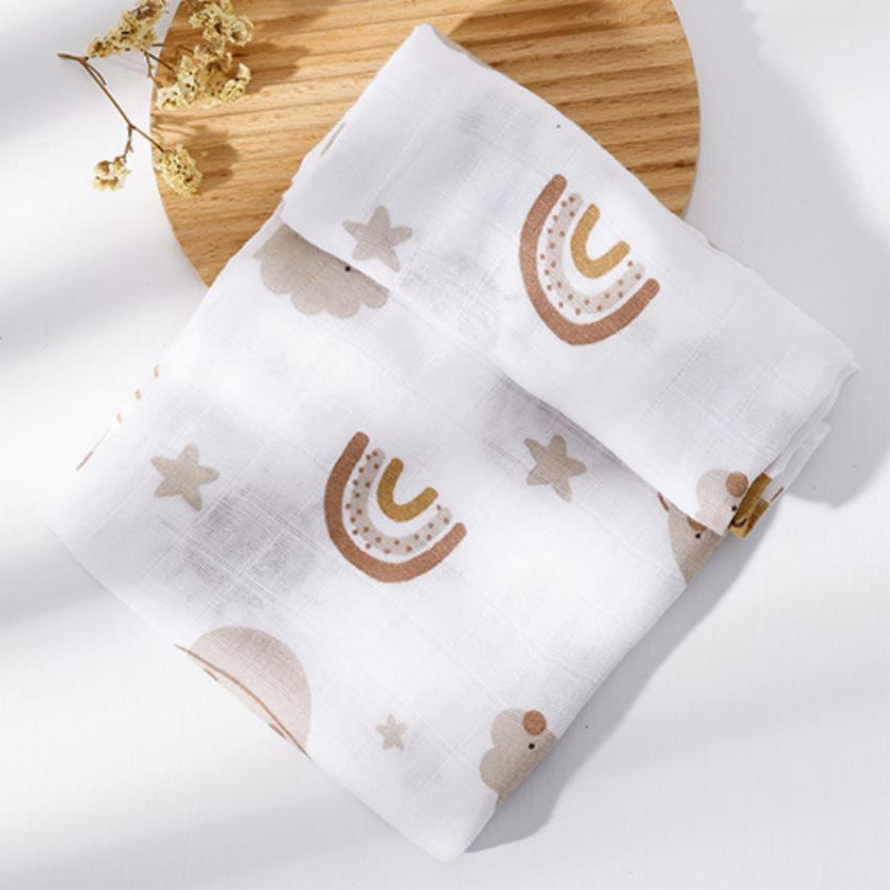 Zabalovacia osuška z bambusového vlákna pre novorodencov – ročné obdobia: jar, leto, jeseň; vzory: zvieratá, jednofarebná, kreslené postavičky, písmená