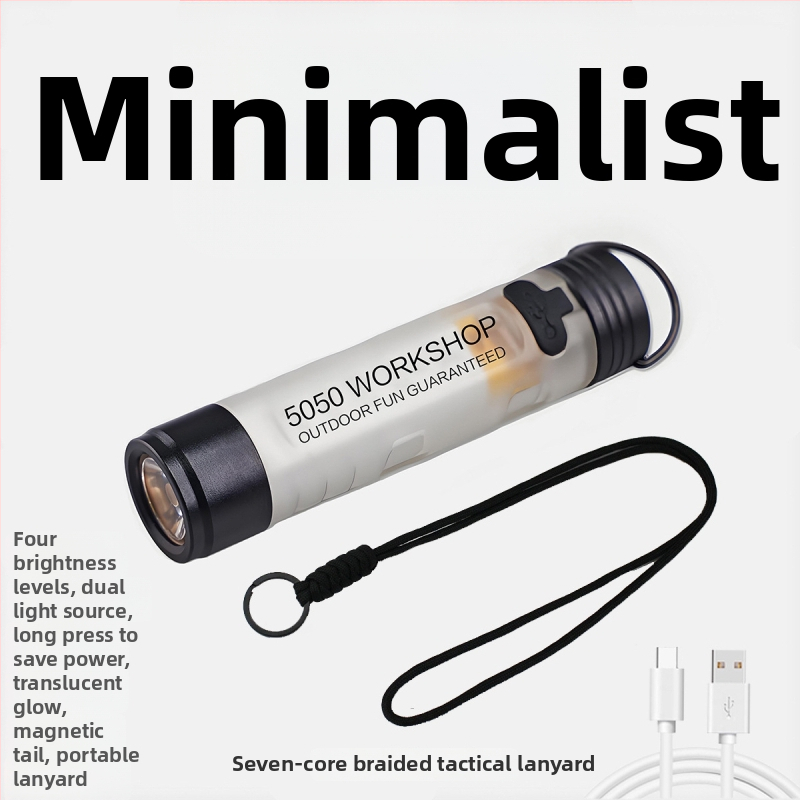 LED kapsová lampa na čiapku, telo z hliníkovej zliatiny + PC, 8W, nabíjateľná, dosah lúča 100–200 m