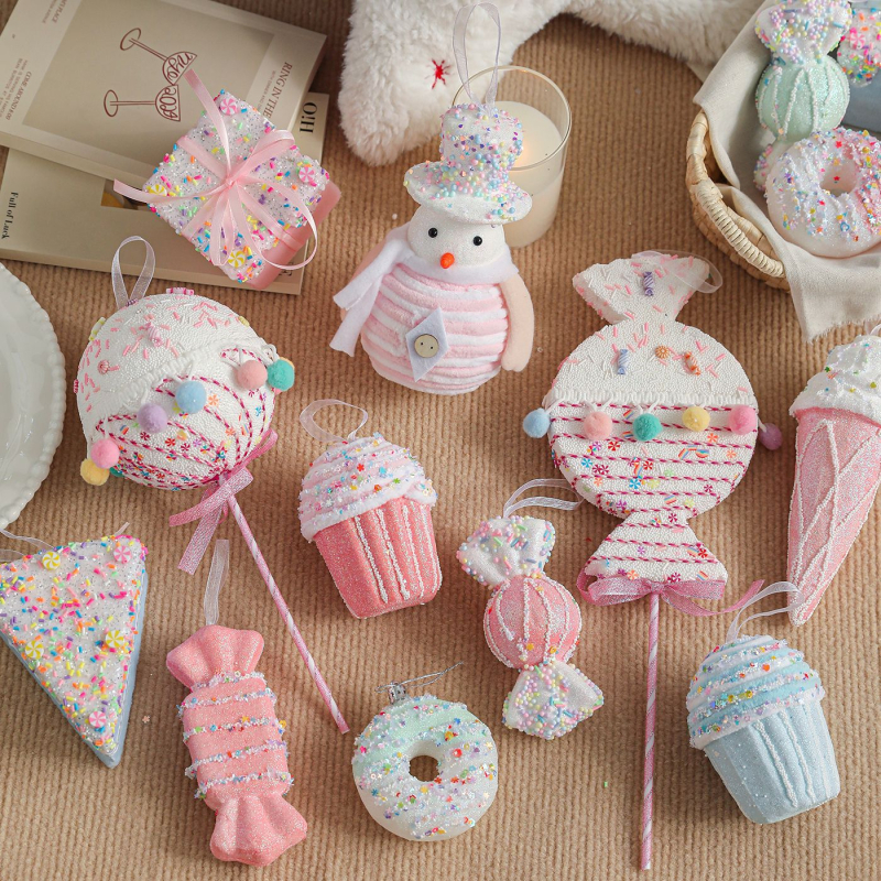 Pěnový ornament – Gangheng APYX632, vianočná ozdoba v štýle kórejského kresleného filmu, škandinávsky a Instagram štýl.