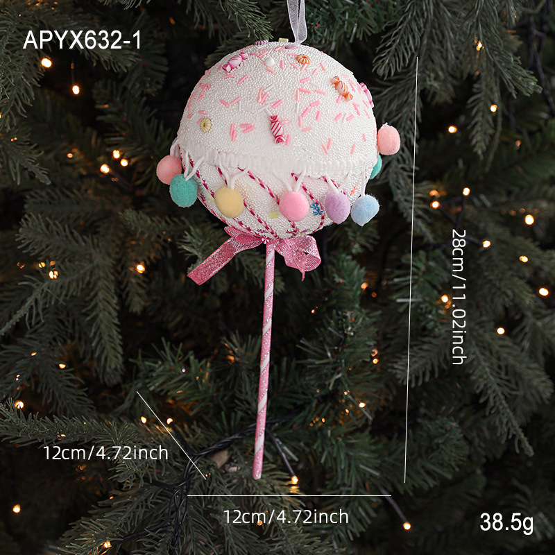 Pěnový ornament – Gangheng APYX632, vianočná ozdoba v štýle kórejského kresleného filmu, škandinávsky a Instagram štýl.