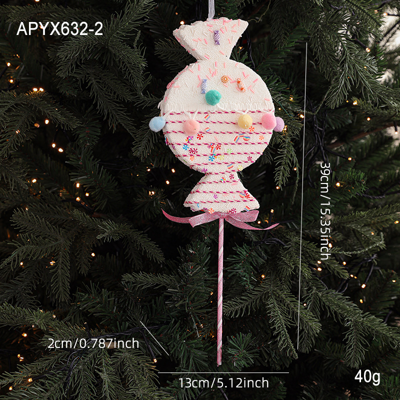 Pěnový ornament – Gangheng APYX632, vianočná ozdoba v štýle kórejského kresleného filmu, škandinávsky a Instagram štýl.