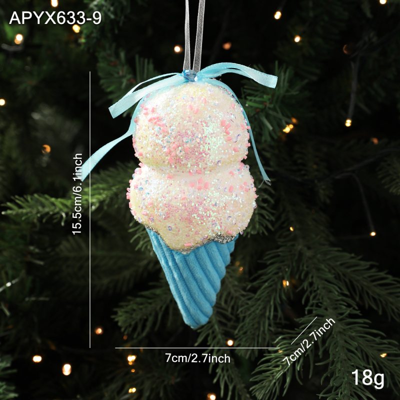 Pěnový ornament – Gangheng APYX632, vianočná ozdoba v štýle kórejského kresleného filmu, škandinávsky a Instagram štýl.