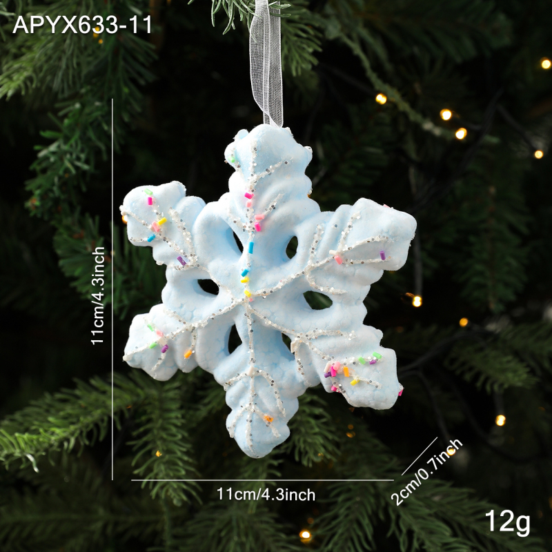 Pěnový ornament – Gangheng APYX632, vianočná ozdoba v štýle kórejského kresleného filmu, škandinávsky a Instagram štýl.