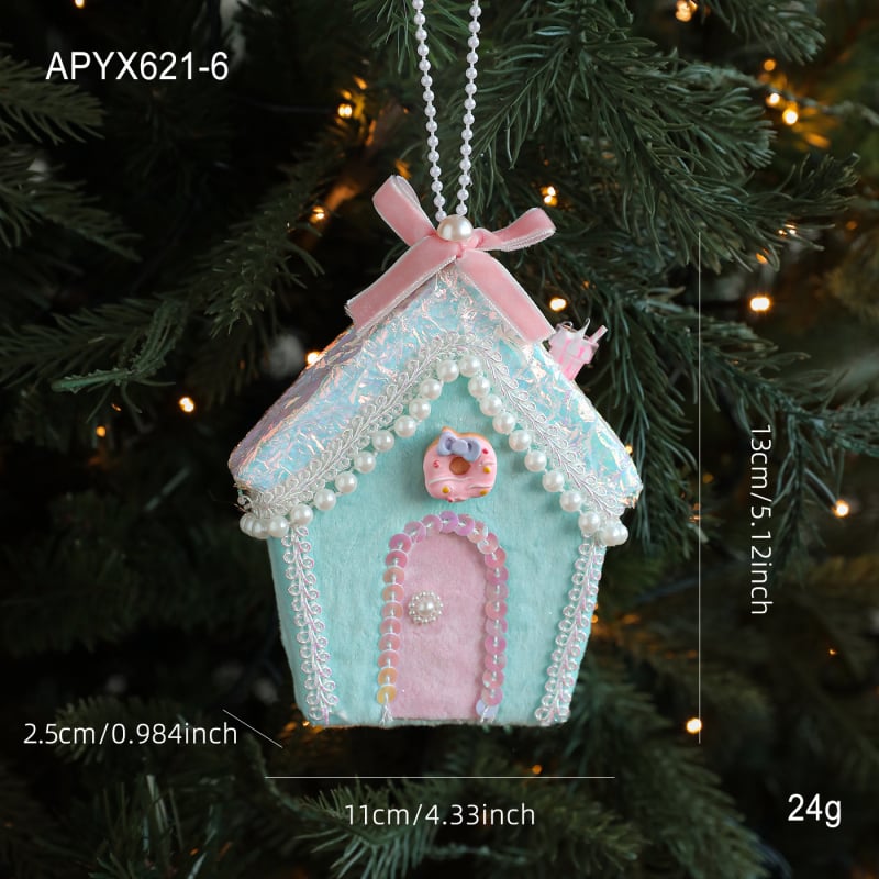 Ornament din spumă – Gangheng APYX632, decorațiune de Crăciun în stil coreean de desen animat, stil nordic și stil Instagram.