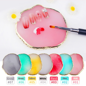 Predvádzacia doska na nechtový dizajn, paleta tvaru srdca, 50 g, Emperor mei