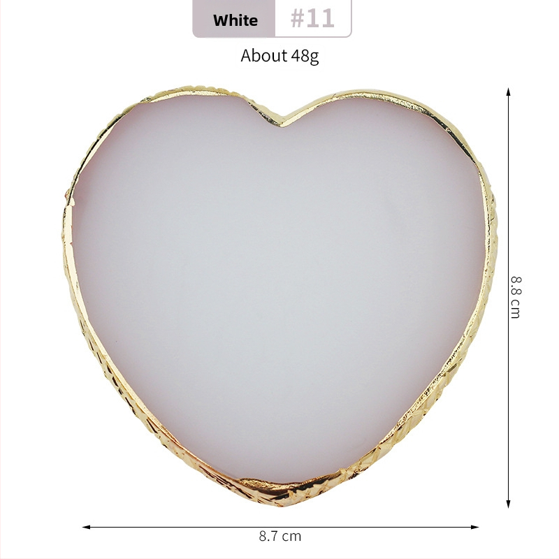 Predvádzacia doska na nechtový dizajn, paleta tvaru srdca, 50 g, Emperor mei