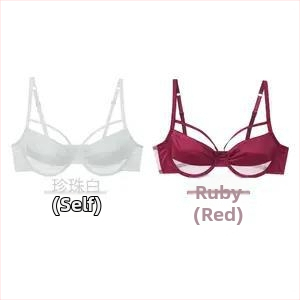 Бюстгальтер — нейлонова основна материя; чашка 3/4; тънка формована чашка; фиксирани двойни презрамки; функция: събиране