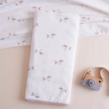 Mien Bear Zavinovačka z 100% bavlny pre novorodencov, vzor zvierat a prúžky, celoročné použitie, bezpečnostná trieda A