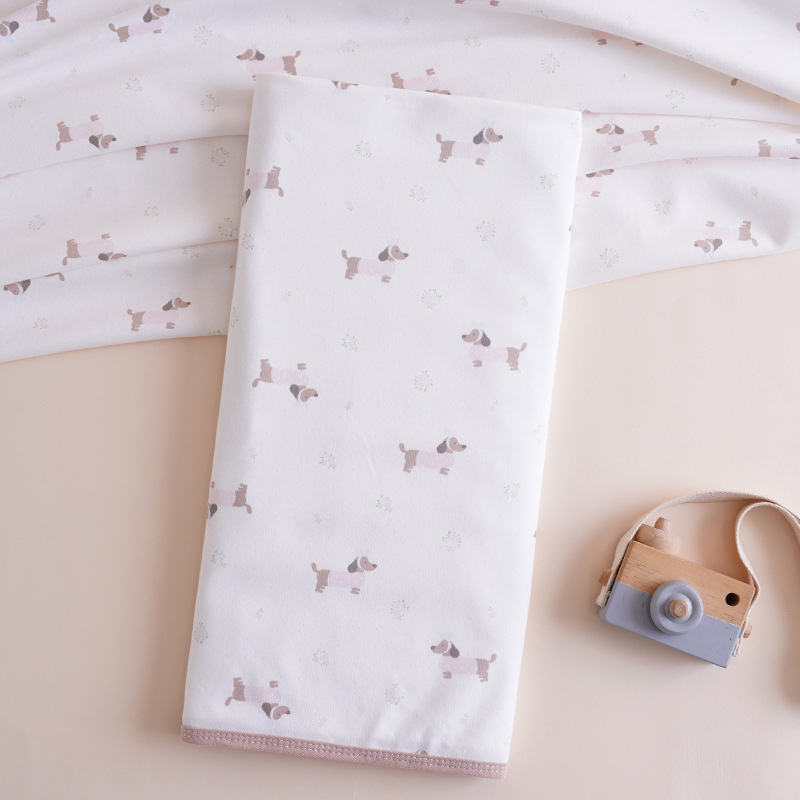 Mien Bear Zavinovačka z 100% bavlny pre novorodencov, vzor zvierat a prúžky, celoročné použitie, bezpečnostná trieda A