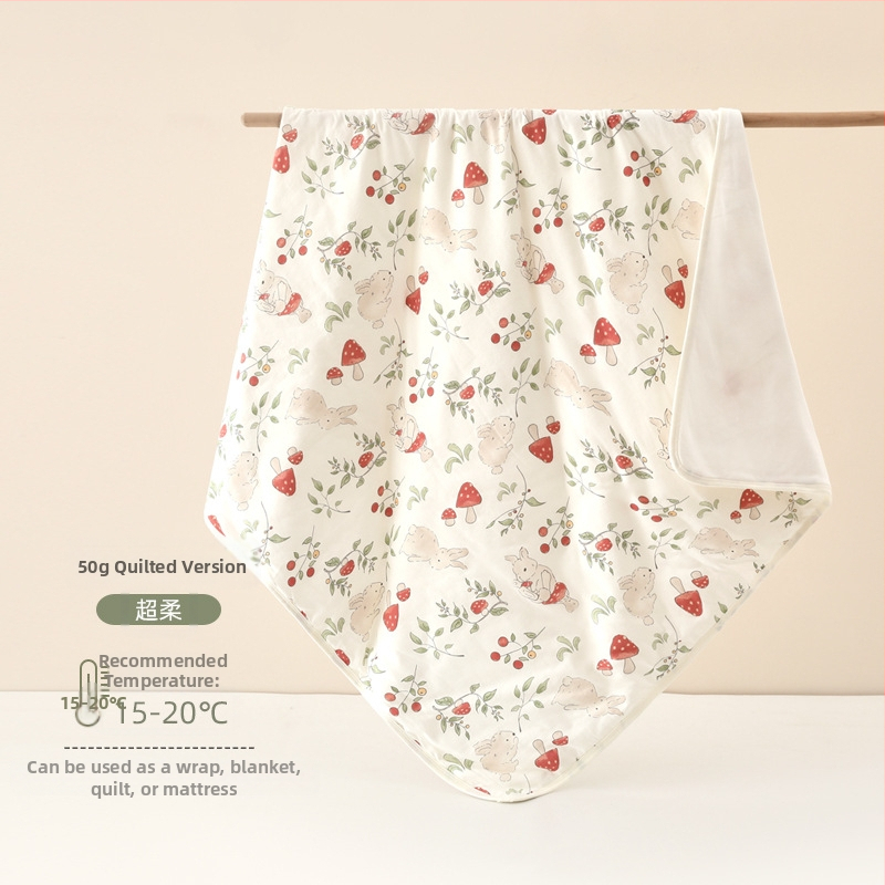 Detská deka z bavlny, výplň polyesters bavlna, vhodná na jar, jeseň a zimu; pre dojčatá a malé deti (80–100 cm); vzory: zvieratá, kreslené postavičky, Avatar, písmená, kvety, bodky