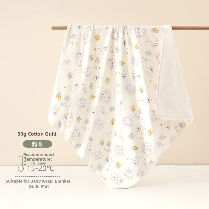 Detská deka z bavlny, výplň polyesters bavlna, vhodná na jar, jeseň a zimu; pre dojčatá a malé deti (80–100 cm); vzory: zvieratá, kreslené postavičky, Avatar, písmená, kvety, bodky