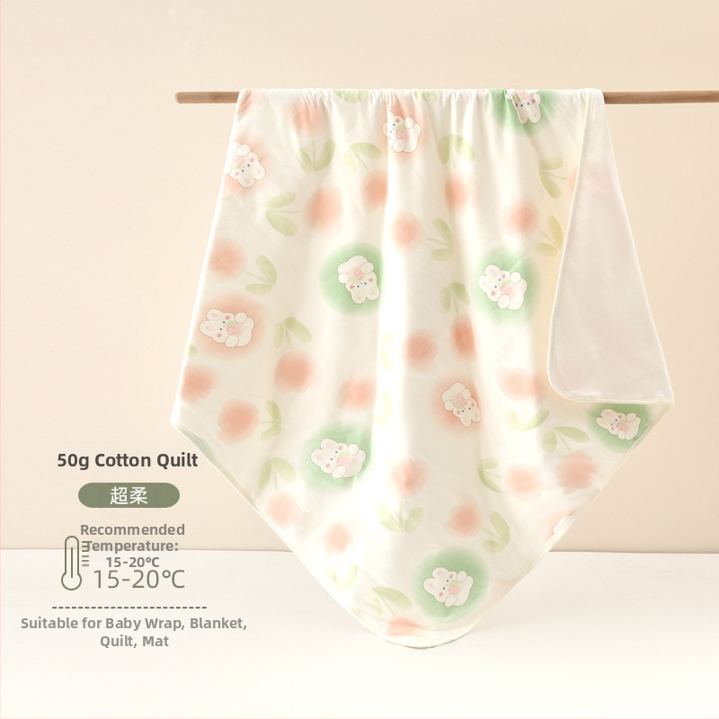 Detská deka z bavlny, výplň polyesters bavlna, vhodná na jar, jeseň a zimu; pre dojčatá a malé deti (80–100 cm); vzory: zvieratá, kreslené postavičky, Avatar, písmená, kvety, bodky