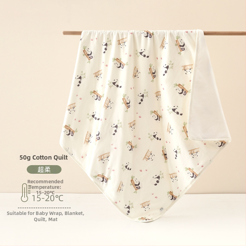 Detská deka z bavlny, výplň polyesters bavlna, vhodná na jar, jeseň a zimu; pre dojčatá a malé deti (80–100 cm); vzory: zvieratá, kreslené postavičky, Avatar, písmená, kvety, bodky