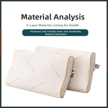 BaoShiKang Prírodný latexový vankúš, obdĺžnikový tvar, 1–2 kg, obsah latexu >90%