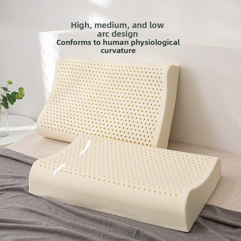 BaoShiKang Natūralus latekso pagalvė, stačiakampio formos, 1–2 kg, latekso turinys >90%