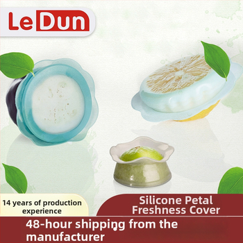Silikónový kvetinový kryt na udržiavanie čerstvosti potravín a ovocia a zeleniny, viacúčelový (Značka: Leton; Štýl: moderná jednoduchosť; Typ štýlu: jednoduchý štýl)
