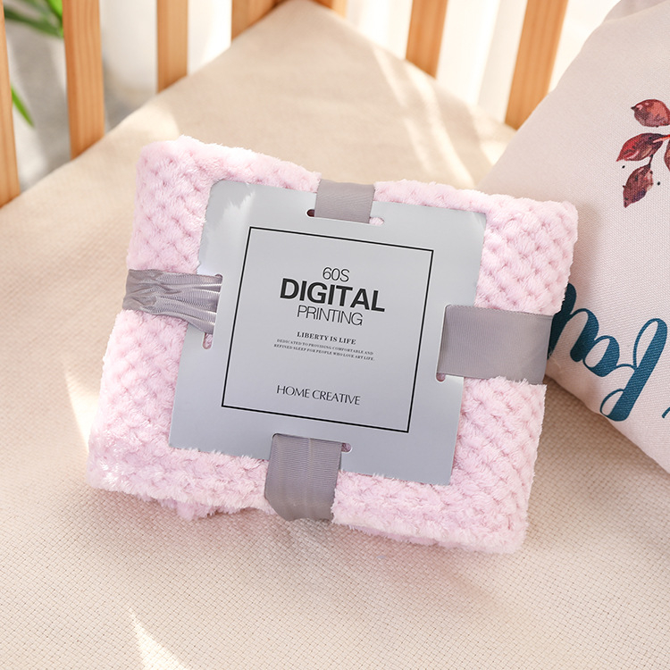 Sofflin Detská flanelová deka na zavinovanie, zima a jeseň, polyesterové vlákno, jednofarebná, pre dojčatá a malé deti (1–3 roky)