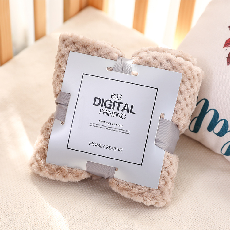 Sofflin Detská flanelová deka na zavinovanie, zima a jeseň, polyesterové vlákno, jednofarebná, pre dojčatá a malé deti (1–3 roky)